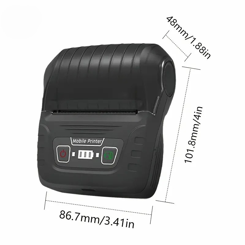 Draadloze Barcode & Label Printer