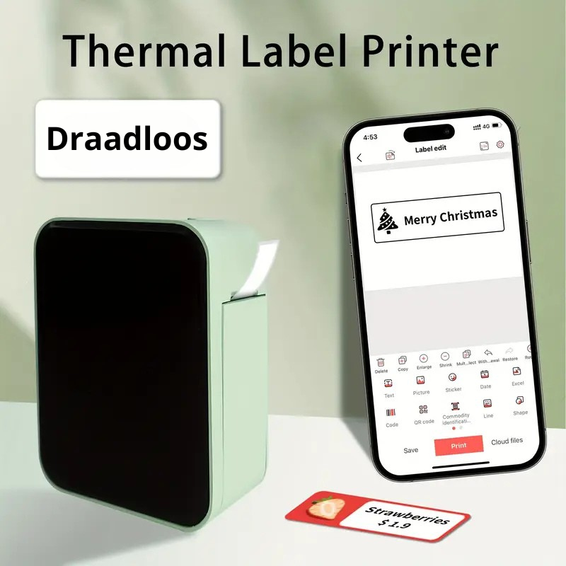 Draadloze Etikettenprinter