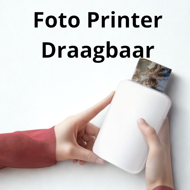 Draadloze Draagbare Fotoprinter
